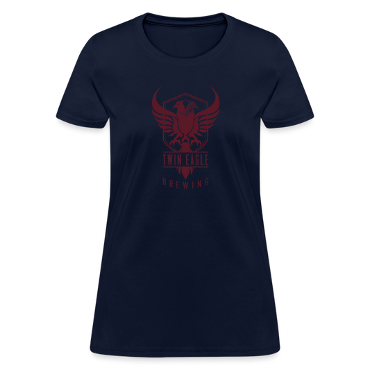 Twin Eagle Brewing - Women's Shirt - navy